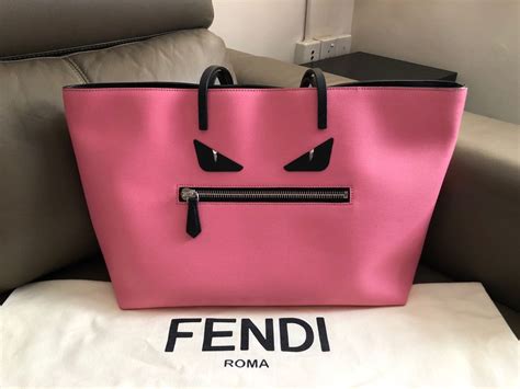 fendi monster tote bag replica|Fendi tote bag vintage.